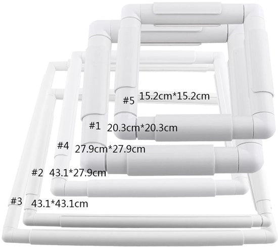Framo per cucito 43,1x27,9 cm - Clip per cucito - Attrezzi per cucito - Cucito a mano - Cucito a maglia - Qualità elevata - Cucito a punto d'ago
