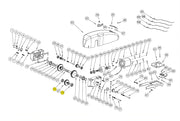 100089 CUSCINETTO 6203 ZZ BASIC BAZER RICAMBIO