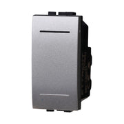 Interruttore 1P 16A Unipolare Colore GRIGIO Compatibile Con Bticino Living International