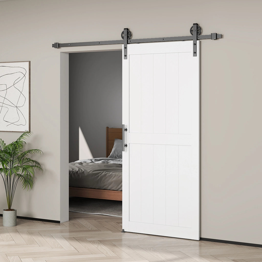 Porte Scorrevoli Interno Stile Industriale ¨C zephmum ¨C Legno 81.3x213.4cm