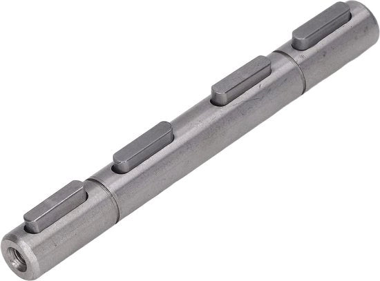 Kit di riduzione di velocità a vite a 18mm di diametro con 164mm di lunghezza, doppio albero di uscita, acciaio di alluminio, 8 accessori, albero di uscita corto, NMRV040 RV040, motore passo-stepper Nema34.