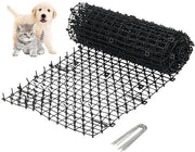 Strisce di Spine Aflossevoli - Strisce di Spine Pianeggiate - Deterrente per Gatti - Strisce di Spine per Deterrenti - Strisce di Spine con Spine - Facile da Montare e Resistente - Strisce di Spine per Deterrenti per Gatti