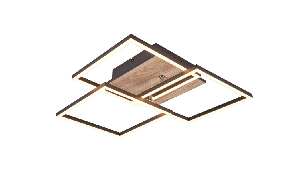 Plafoniera MOBILE legno chiaro LED 27W 2700-6000K RL