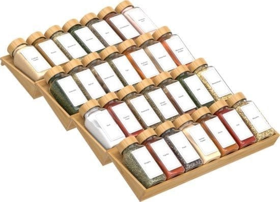 Carrello per Cucina con Sostegno - Carrello per Cucina Estendibile - Carrello per Cucina Scorrevole - Carrello per Cucina con Sostegno Estendibile