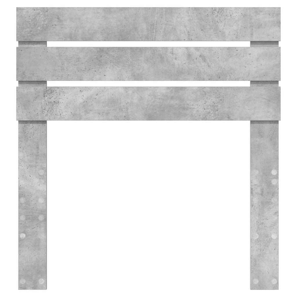 Testiera Grigio cemento Legno ingegnerizzato 888232