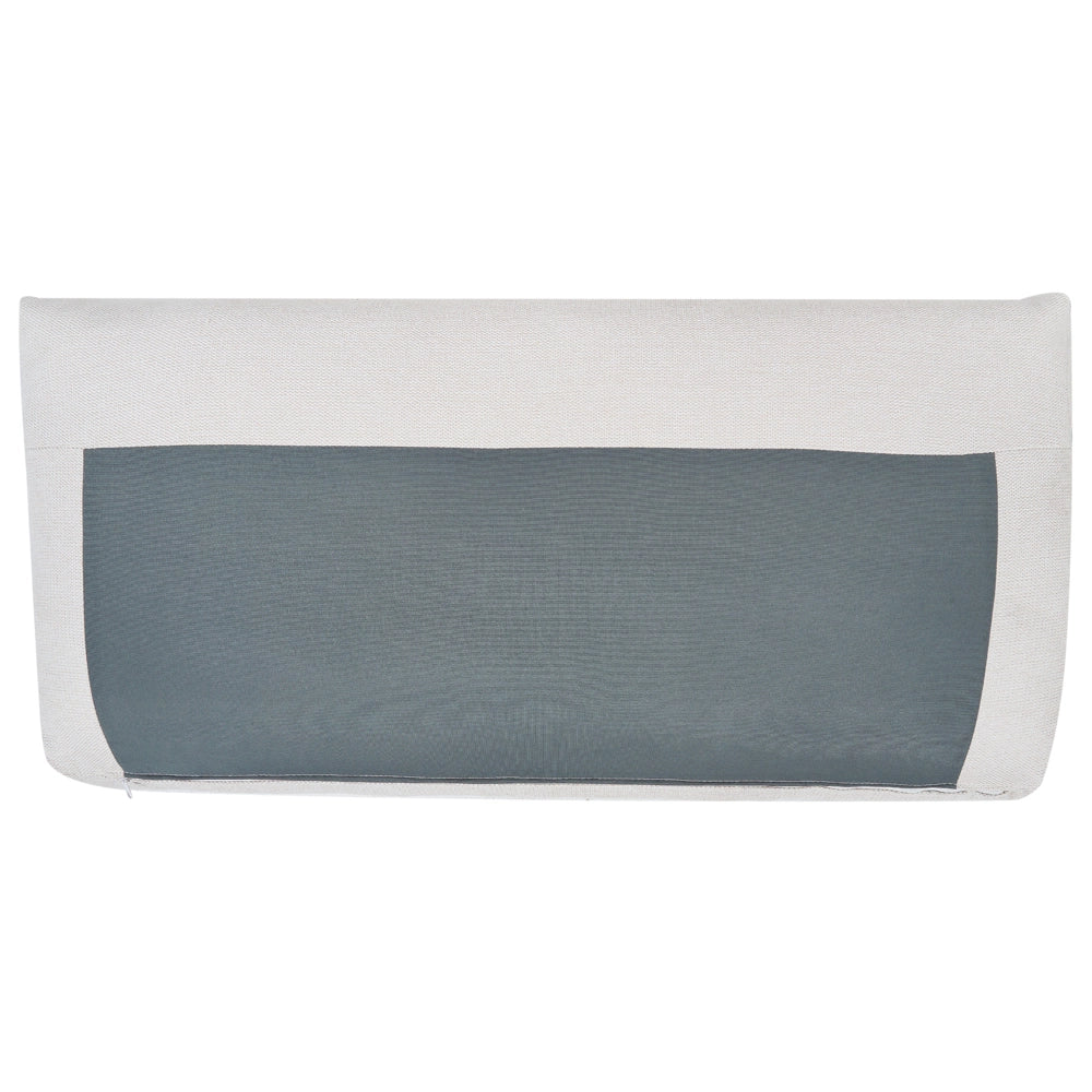 Divano letto angolare a destra Beige Tessuto poliestere imbottito 3 posti a L con cuscini Funzione letto Stile moderno Soggiorno