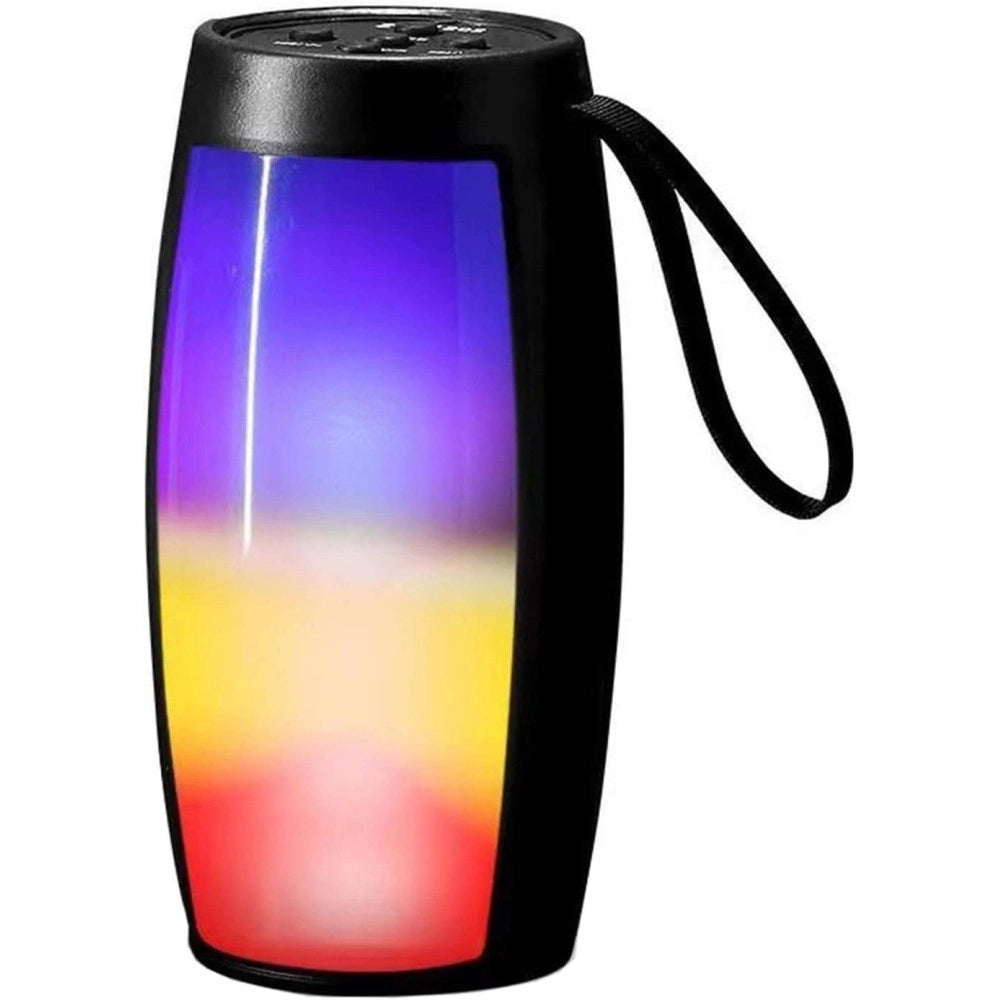Trade Shop - Cassa Portatile Bluetooth 5w Stereo Bluetooth Luce A Led Altoparlante Esterno -