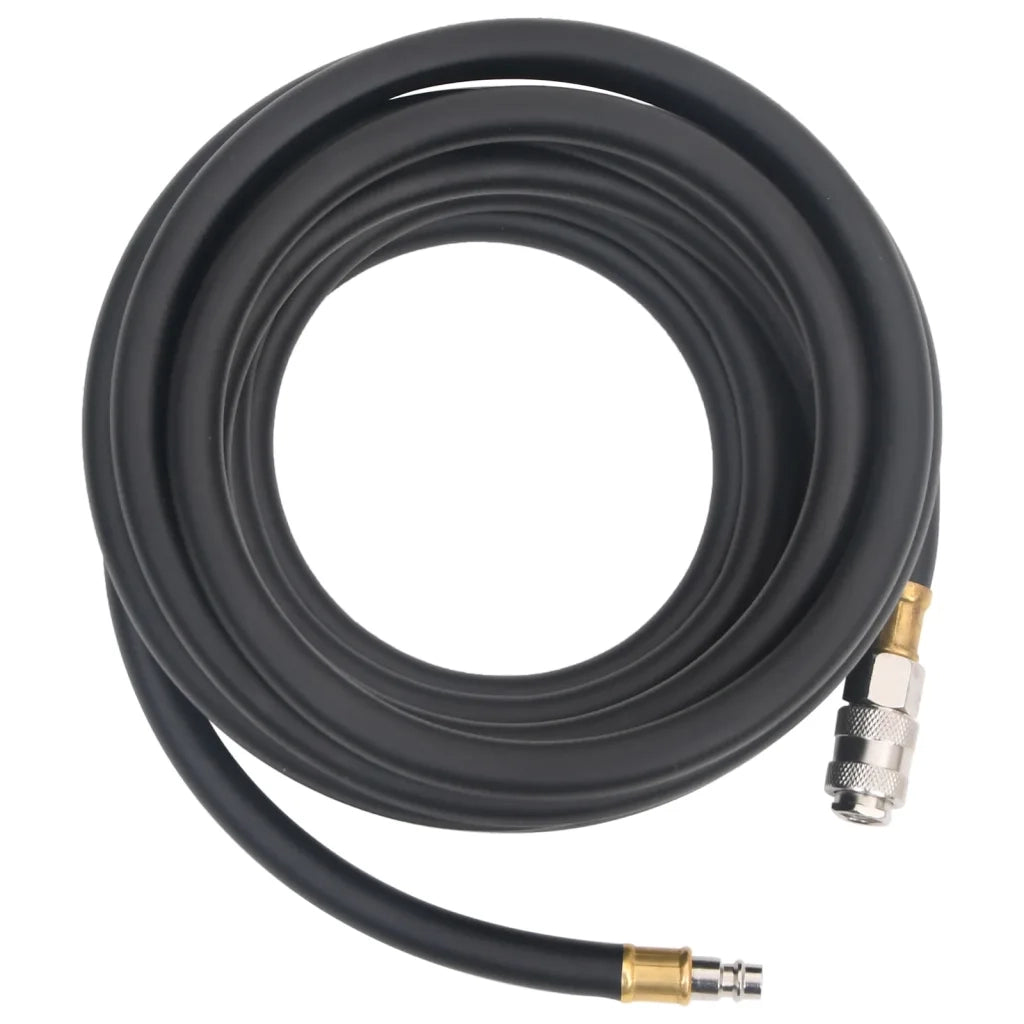 Tubo Aria Ibrido Nero 0,6" 2 m in Gomma e PVC 154491