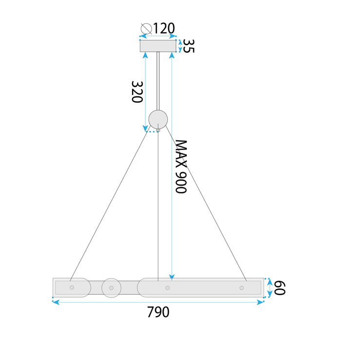 Lampada Led App1549-cp Gold + Telecomando