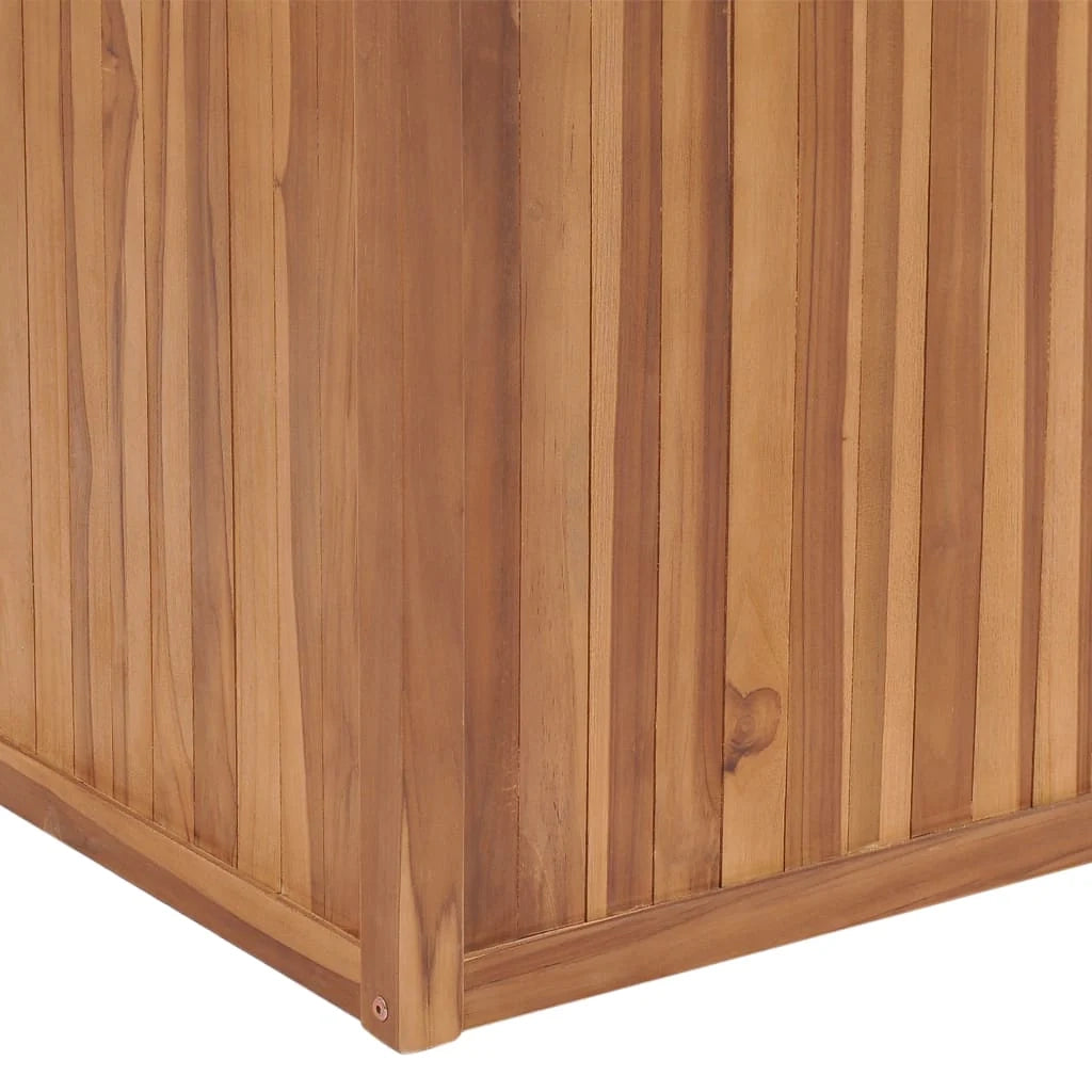 Aiuola rialzata per piante e fiori 100 x 50 x 70 cm legno massello di teak 02_0000900
