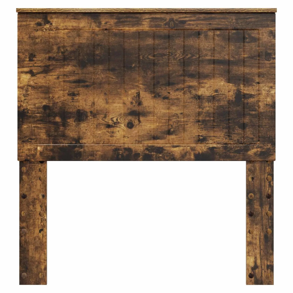 Testiera con testiera Rovere fumé 90 cm Legno multistrato 887808