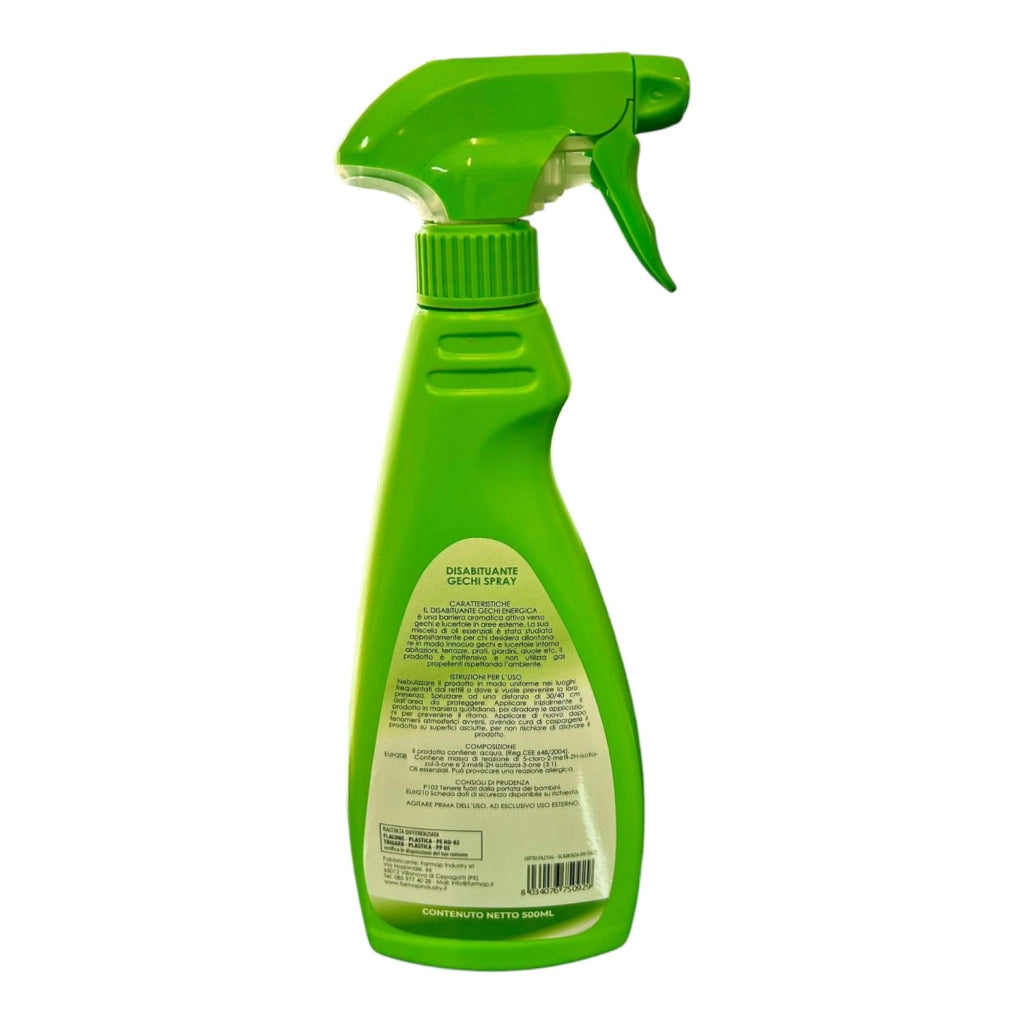 SPRAY DISABITUANTE GECHI E LUCERTOLE  500ML ENERGICA