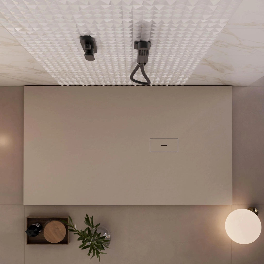 Piatto Doccia in Pietra 80x130 cm Bonussi Manila Moka