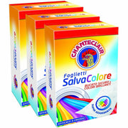 Trade Shop - 3 X Salvacolore Bucato Sicuro Promo Pack 8 X 3 Foglietti Totale 24 Pz -