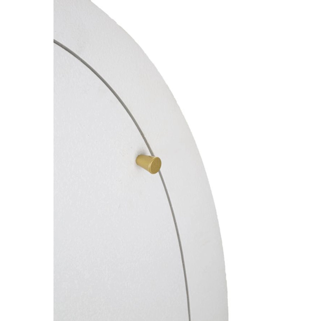 Credenza VKH29, Bianco, MDF, 60x32x133 cm