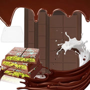 Set di Forme per Cioccolato in Silicone a 3 Pezzi - Resistente al Calore e Facile da Pulire per Creazioni Artistiche di Cioccolato