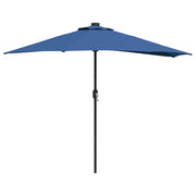 Ombrello | Parasol da giardino Azzurro 294 x 150 x 224 cm