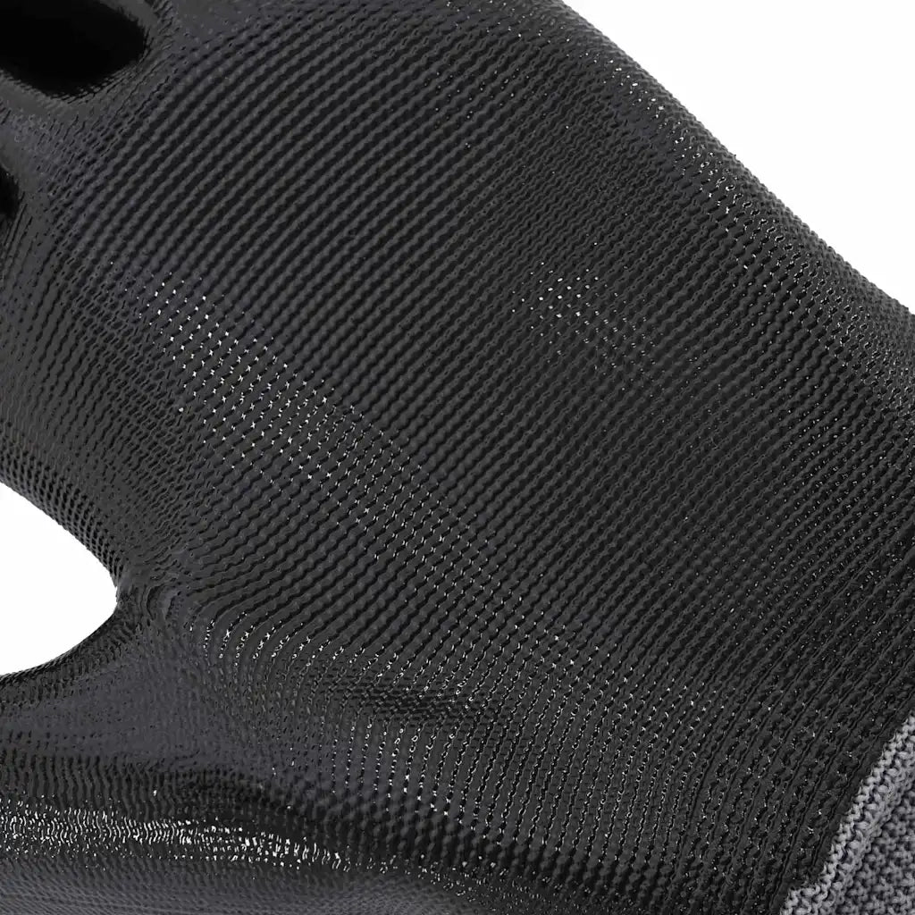 Guanti da Lavoro 12 pz Grigio e Nero 10 / xl Poliestere CFW8091234