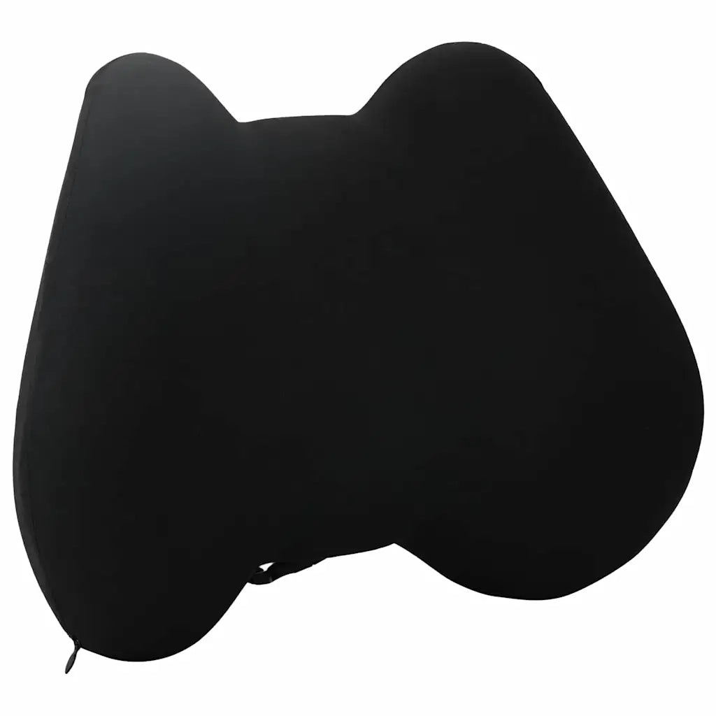 Cuscino lombare Nero Schiuma Memory 40 x 32 x 13 cm CFW6880156