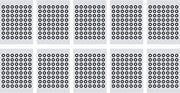 Marcatura di riferimento 3D per tracciamento - Marcatura punti di riferimento 3D - Interno Esterno - 3 mm 6 mm - 10 Vel 560 punti