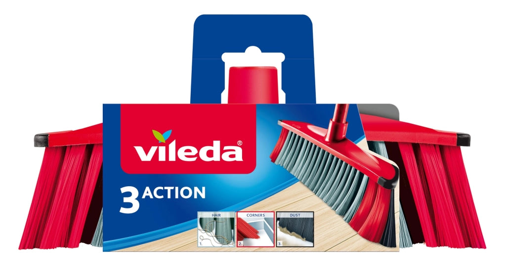 Scopa 3ACTION Cm 30 6 Pezzi Vileda