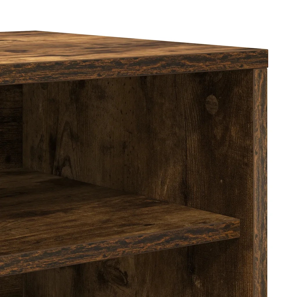 Scarpiera-Scaffale per scarpe Grigio Sonoma 60x35x70 cm in Legno Multistrato 201537
