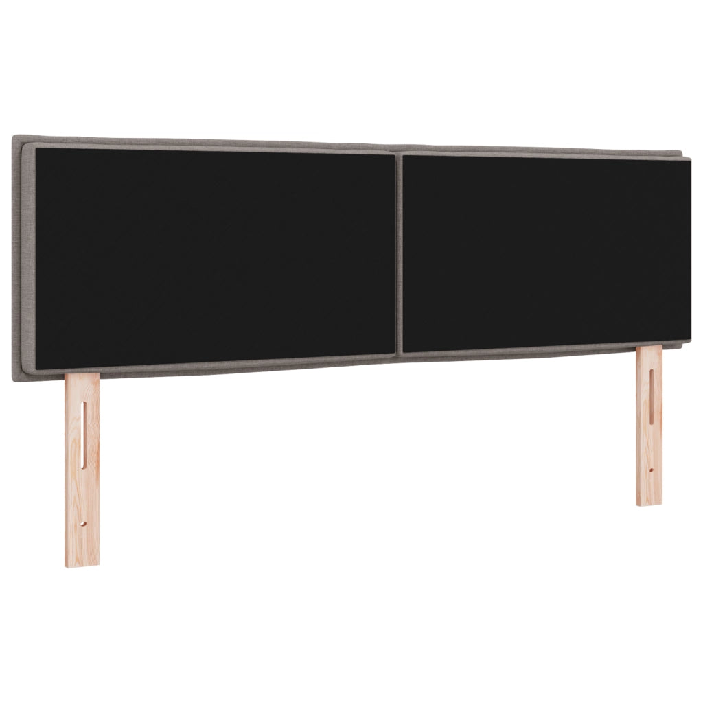 Testiera  Design Linee Tortora 140 cm Tessuto