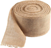 Nastro di juta naturale 15 cm x 25 m - decorazione da tavola per feste e artigianato