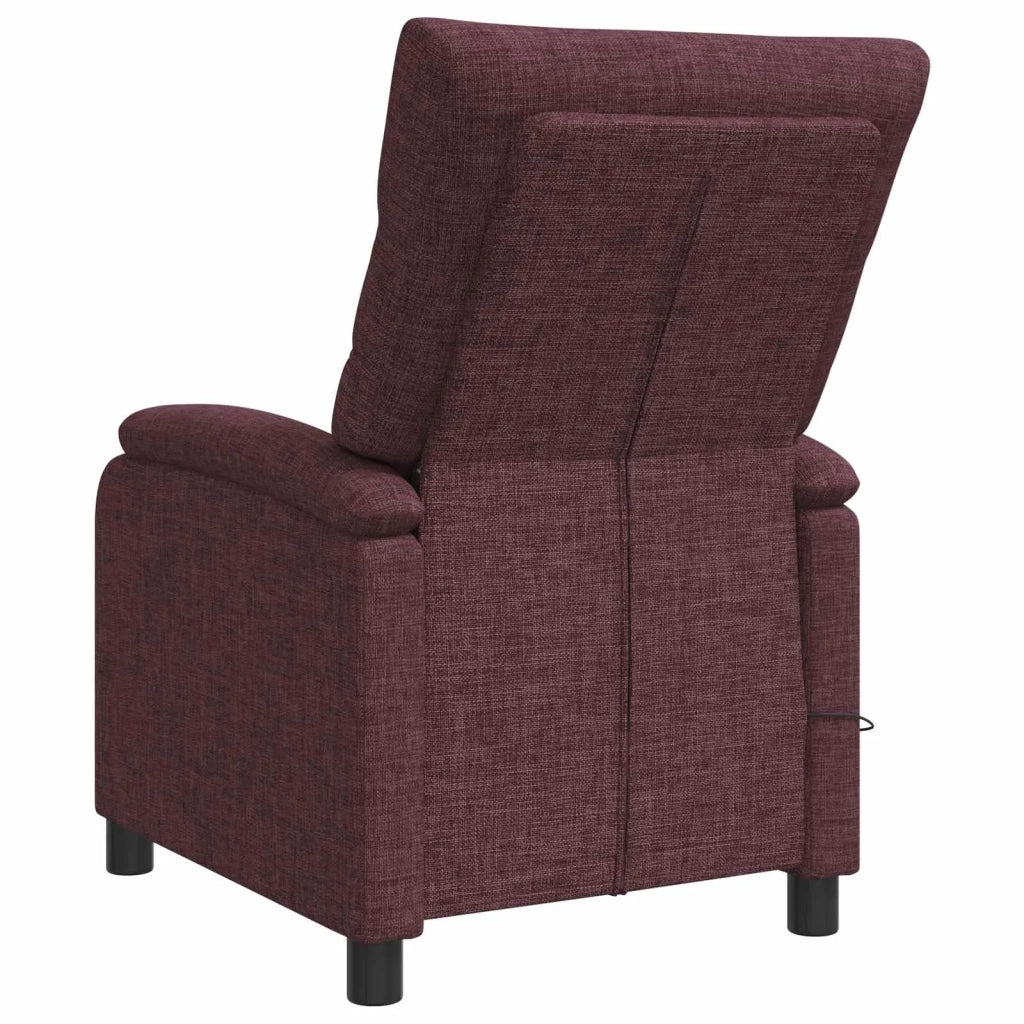 Divano Sedia-Poltrona Massaggiante Viola Tessuto 931660