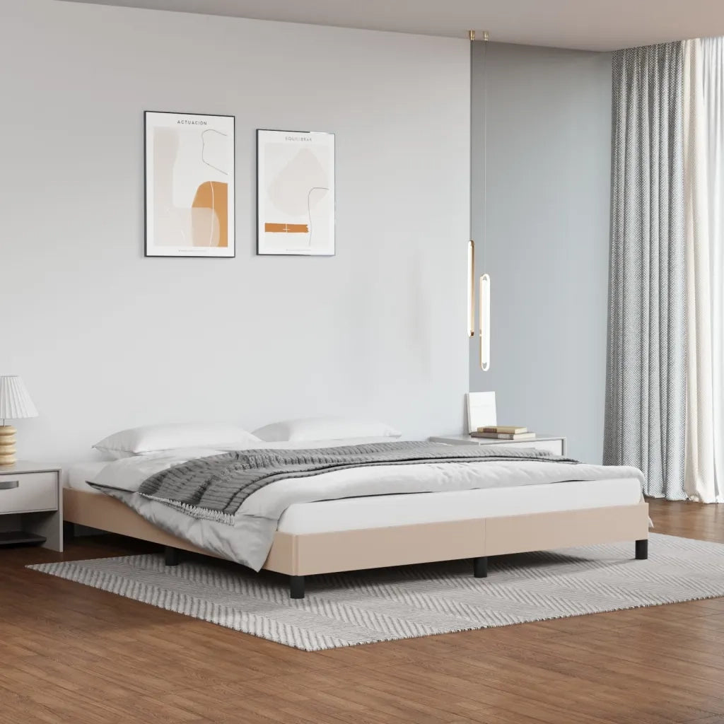 Giroletto-Struttura Letto Cappuccino 160x200 cm in Similpelle 763510