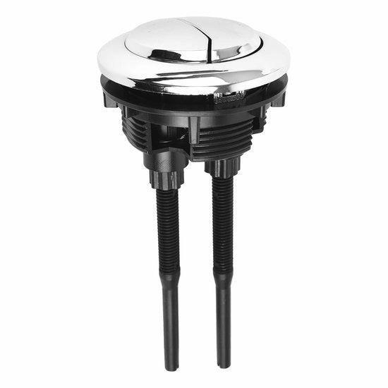 Accessori di Sostituzione per WC - Pomo a Doppia Azione 48 mm - Materiale di Alta Qualità - Resistenente alla Corrosione - Duraturo - Adatto per WC - Maniglione del Water