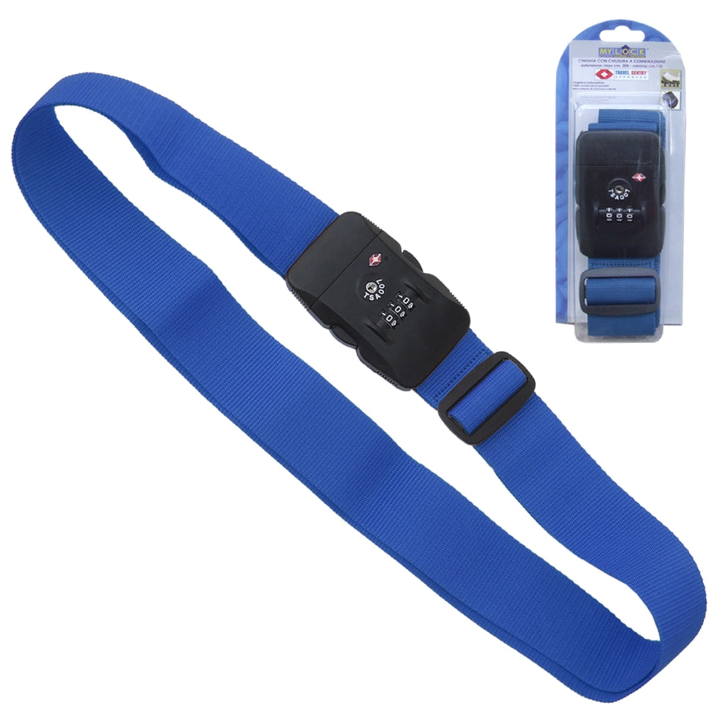 Lucchetto.Mylock.Tsa Cintura Blu     319