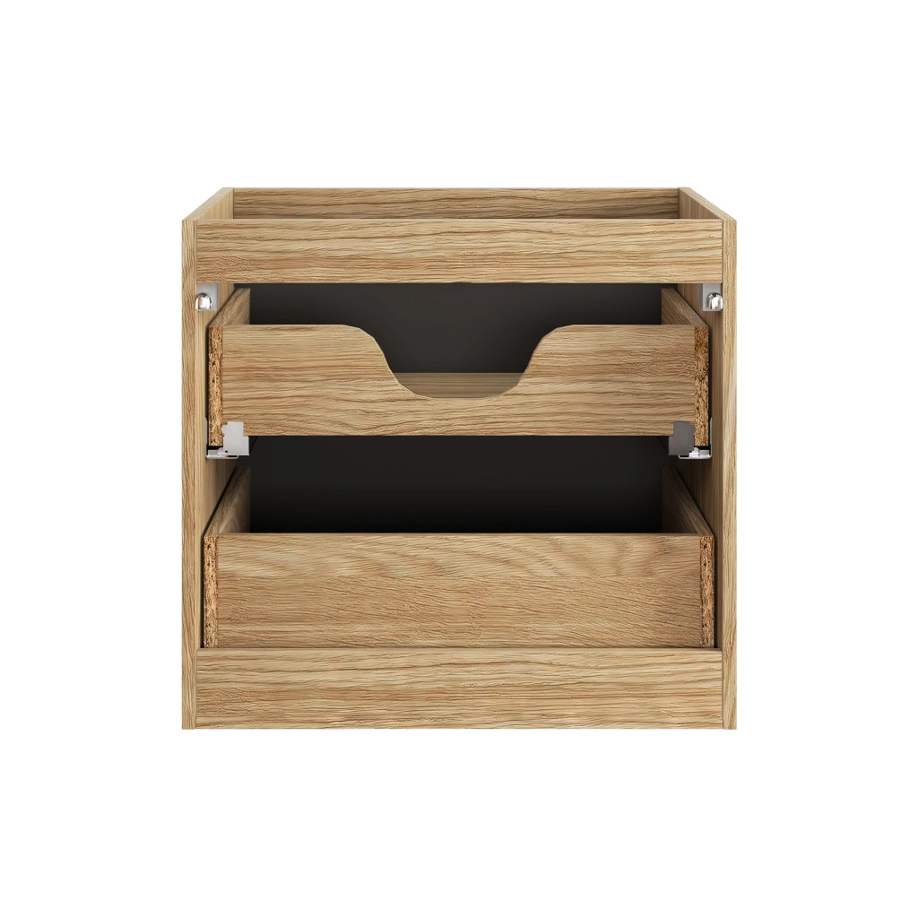 Mobile sottolavabo 60 cm 2 cassetti Ocean Black 60 x 57 x 46 cm