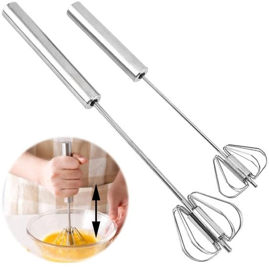 Set di garde (2 pezzi), garde multifunzione a mano, garde semiautomatiche, garde per palloncini, garde in acciaio inossidabile, melkopschuimer manuale per mescolare, battere e sbattere