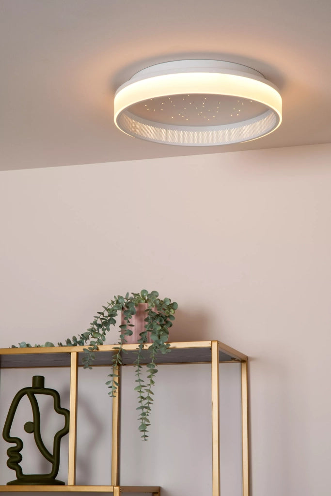 Plafoniera LED effetto stelle 40cm 40W bianca Lucide