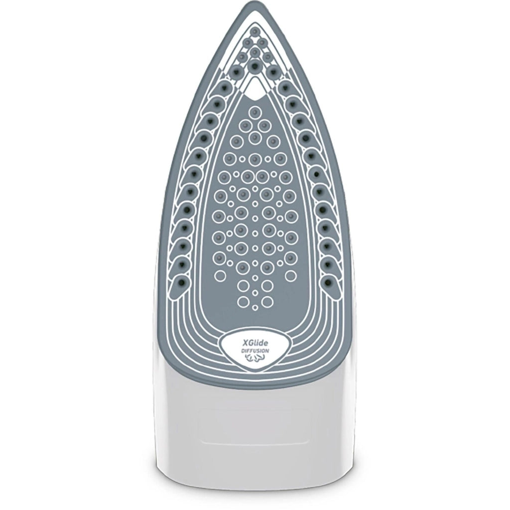 Tefal Express Steam FV2835E0 ferro da stiro Ferro da stiro a secco e a vapore Piastra Cerilium 2400 W Viola, Bianco
