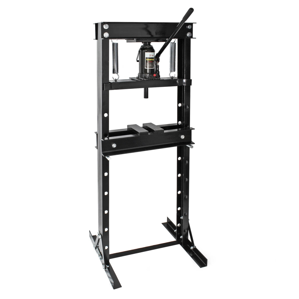 Pressa idraulica da officina 20t Black Edition Pressa a telaio per cuscinetti