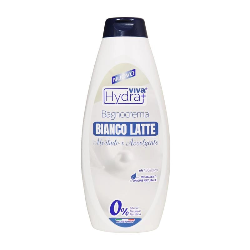 HYDRA VIVA BAGNOCREMA BIANCO LATTE CON INGREDIENTI DI ORIGINE NATURALE 750ML