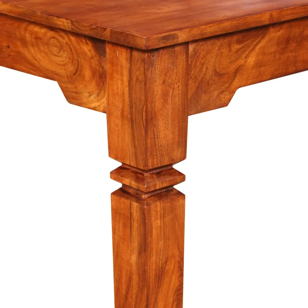 vidaXL Tavolino da Salotto in Legno Massello 110x60x45 cm
