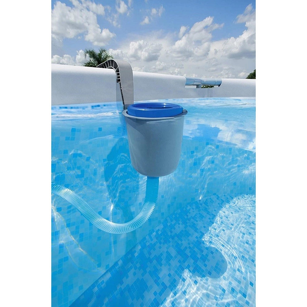Trade Shop - Skimmer Filtro Di Superficie Da Parete Per Pulizia Piscina Fuori Terra 58233 -