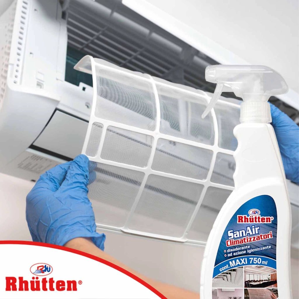 Rhutten Igienizzante Climatizzatori Spray 750 ml No Gas