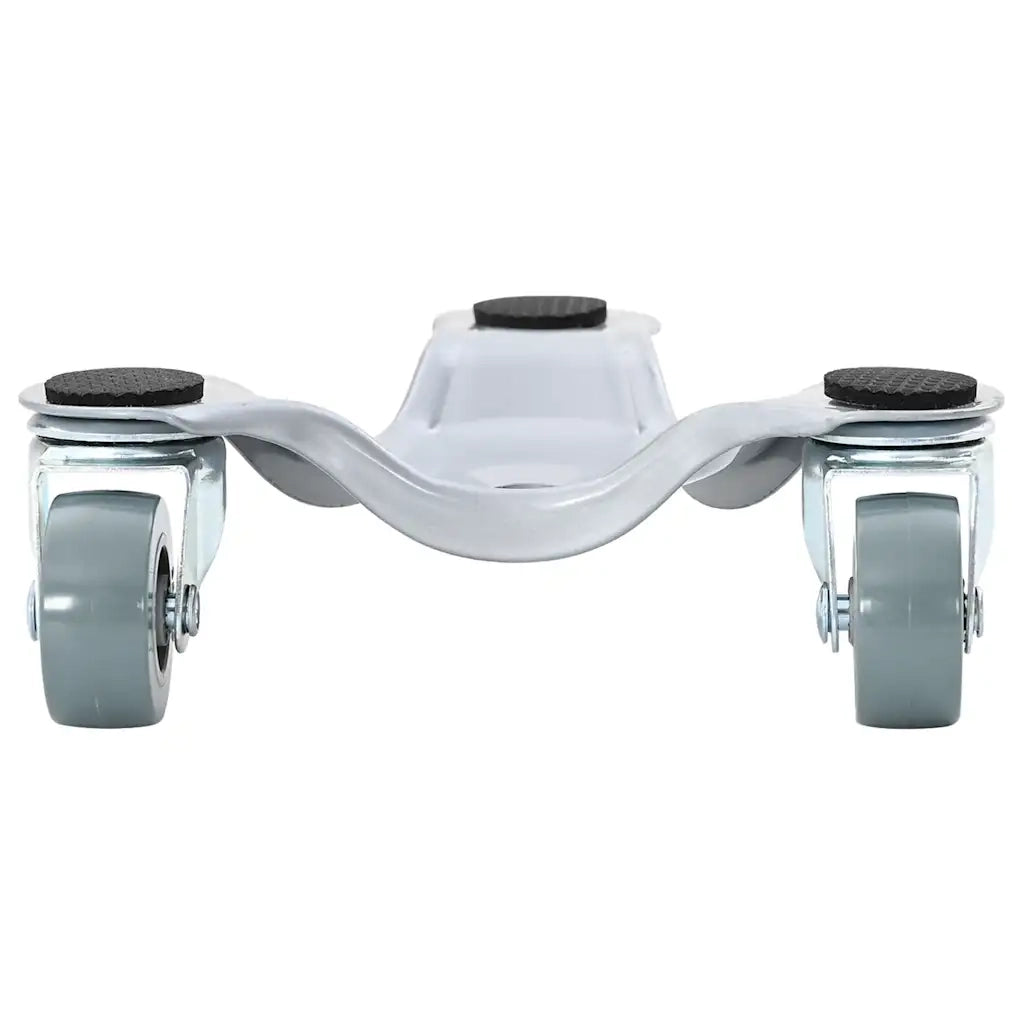 Ruote per mobili 4 pz 16x14,5x5,5 cm Acciaio 180 kg
