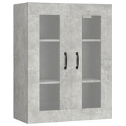 Armadietto Pensile a Parete Grigio Cemento 69,5x34x90 cm CFW5802847