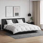 vidaXL Piumone Other con cuscino 3 pcs Bianco Piume