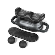 Massaggiatore elettrico 36 x 15 x 16,5 cm 3 testine intercambiabili 3 modalità ergonomico ABS nero 20_0013123