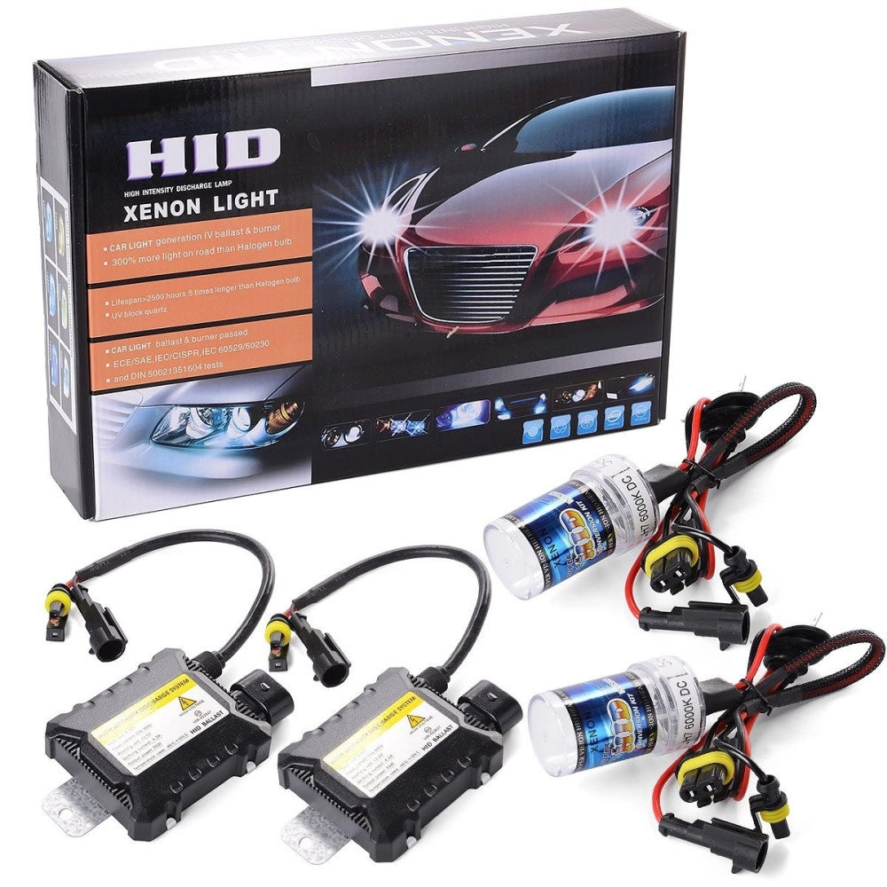 Trade Shop - Kit Completo Xenon Xeno Lampade Fari Luci H7 6000 K Centraline 35w Auto E Moto -