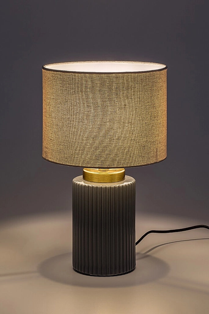 Lampada da tavolo Glovy 1xE14 grigio ceramica Rabalux