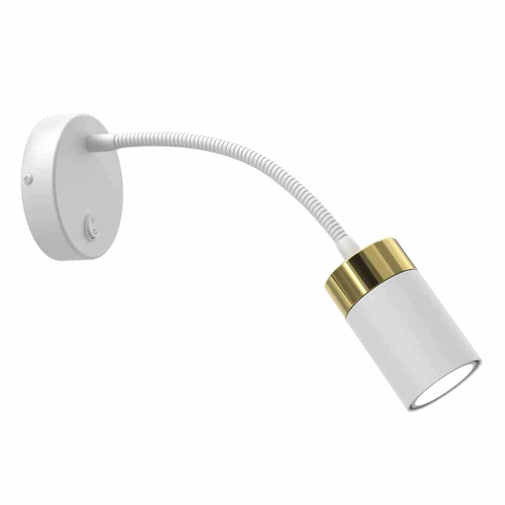 Applique LED Milagro Joker MLP8535 bianco/oro GU10 8W