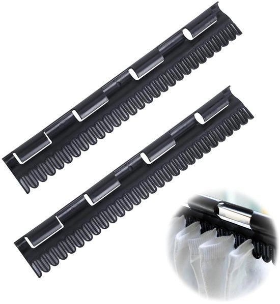 Sokkendroger per 2 pezzi per Kledingrek Sokkenhanger in plastica Sokkenrek impermeabile per calze Intimo Piccola biancheria