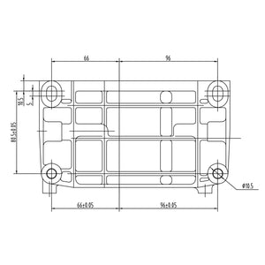 LIFAN KP230E Motore a benzina 20mm con 6,5 CV a 1 cilindro per piastre vibranti e macchine edili
